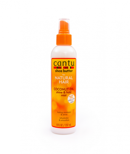 Cantu – Spray a göndör fürtök rögzítéséhez és csillogásához 237 ml