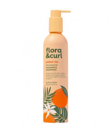 Flora & Curl – Citrus Superfruit Radiance Shampoo 300 ml