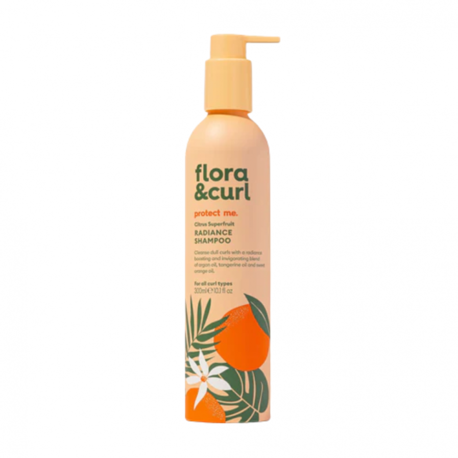 Flora & Curl – Citrus Superfruit Radiance Shampoo 300 ml