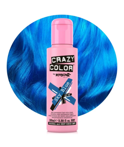 Crazy Color Sky Blue