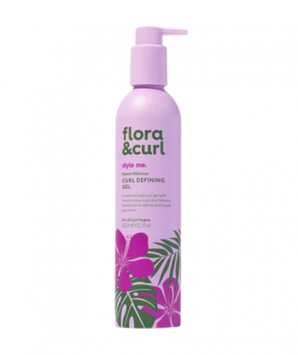 Flora & Curl – Hajgél hibiszkusszal 300 ml