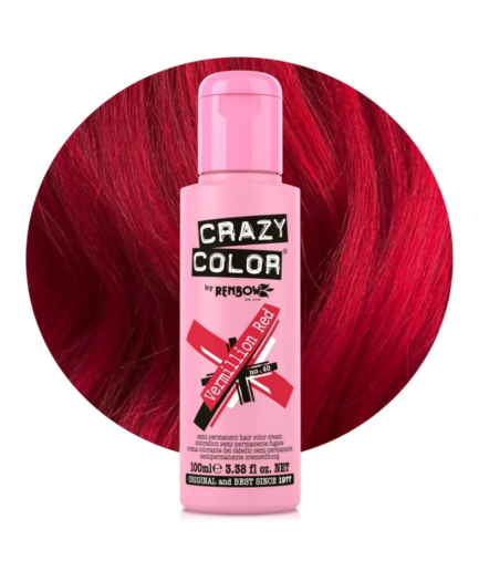 Crazy Color Vermillion Red