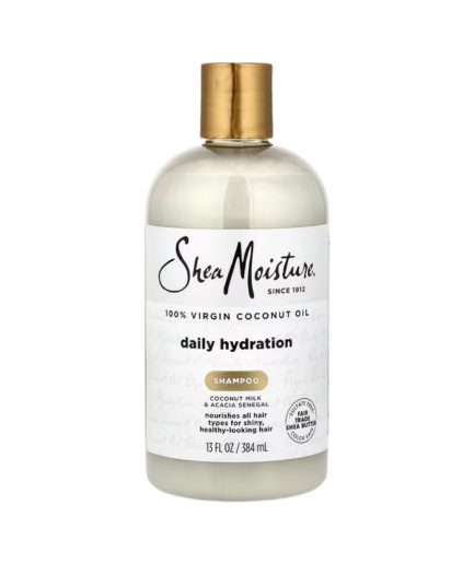 Shea Moisture Virgin Coconut Daily Hydration sampon mindennapos hidratálásra 384 ml