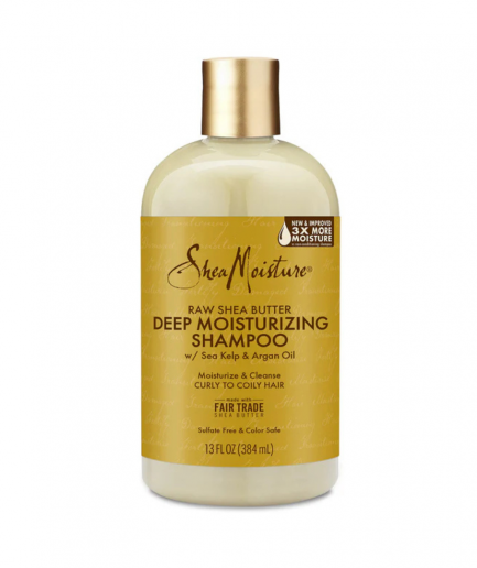 Shea Moisture Raw Shea Butter mélyhidratáló sampon 384 ml