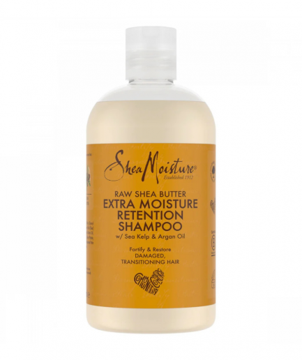 Shea Moisture Raw Shea Butter mélyhidratáló sampon 384 ml