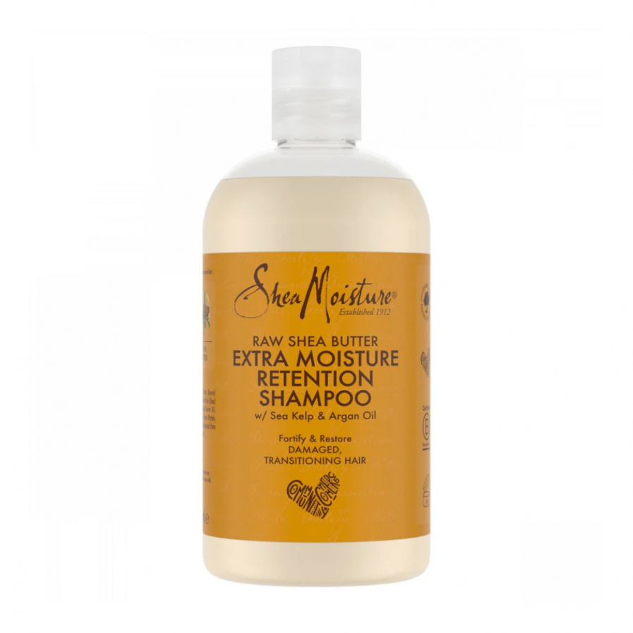Shea Moisture Raw Shea Butter mélyhidratáló sampon 384 ml