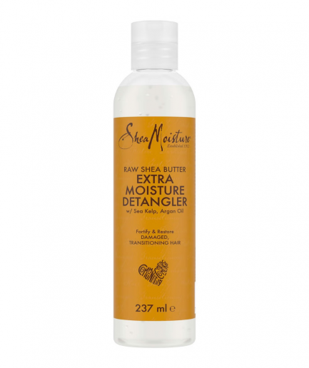 Shea Moisture Raw Shea Butter hidratáló balzsam a haj kifésülésére Shea vajjal 237 ml