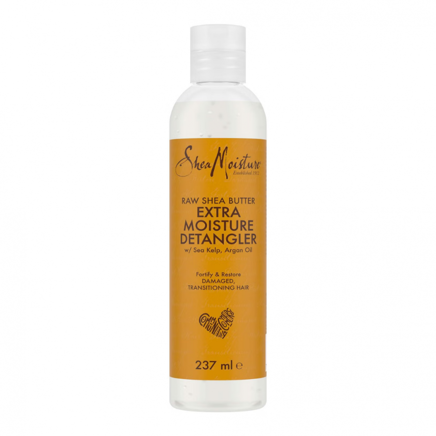 Shea Moisture Raw Shea Butter hidratáló balzsam a haj kifésülésére Shea vajjal 237 ml