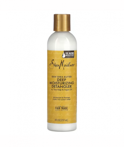 Shea Moisture – Raw Shea Butter hidratáló balzsam a haj kifésülésére Shea vajjal 237 ml