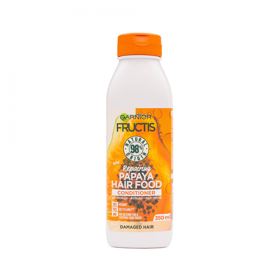 Garnier - Fructis Papaya Hair Food javító balzsam 350 ml