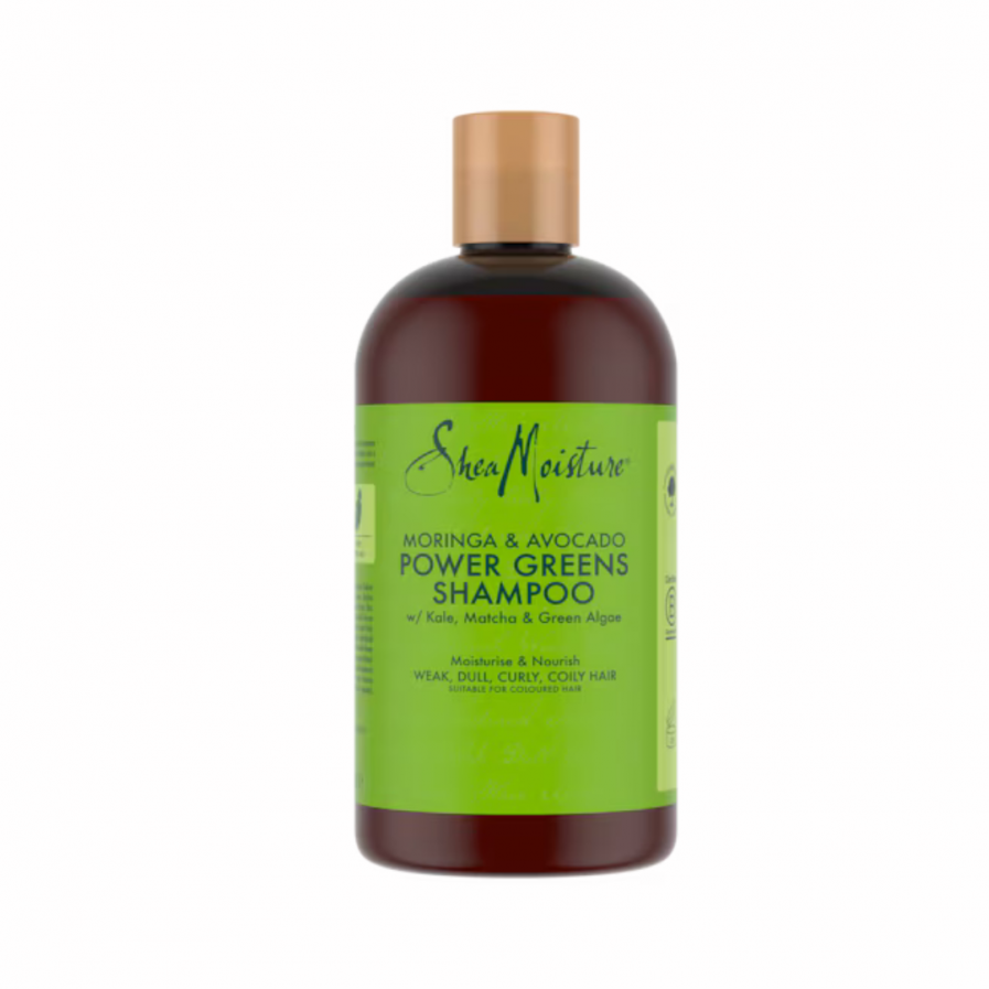 Shea Moisture - Moringa & Avocado Power Greens sampon 384 ml