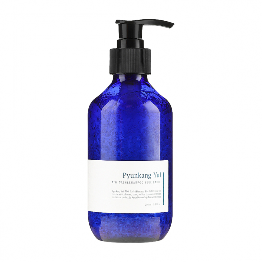 Pyunkang Yul – ATO Wash& Shampoo Blue Label sampon érzékeny bőrre és fejbőrre