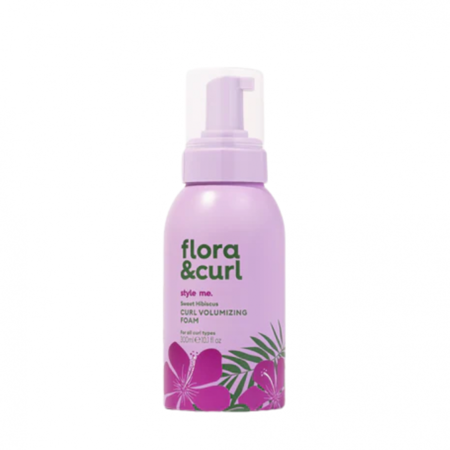 Flora & Curl – Volumennövelő hajhab 300 ml
