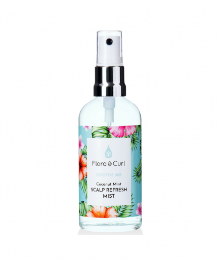 Flora & Curl – Coconut Mint Spray a fejbőr revitalizálására 100 ml