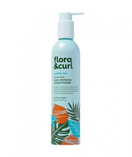 Flora & Curl – Coconut Mint revitalizáló balzsam 300 ml