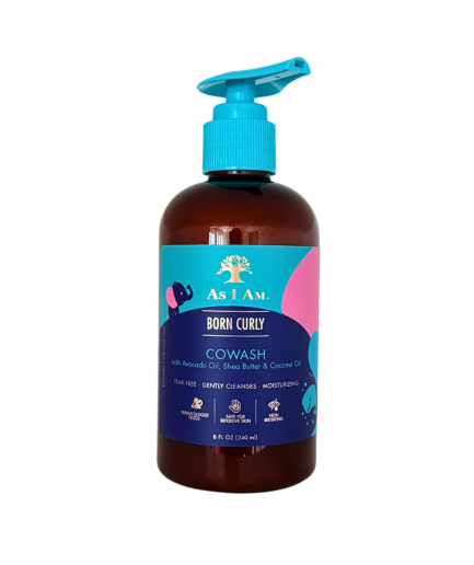 As I Am - Born Curly Co-Wash hajmosó balzsam gyerekeknek 240 ml