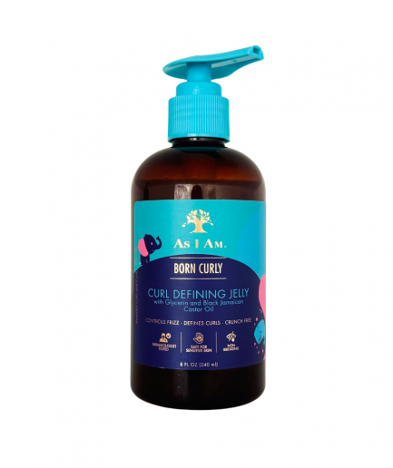As I Am - Born Curly fürtdefiniáló hajzselé gyerekeknek 240 ml