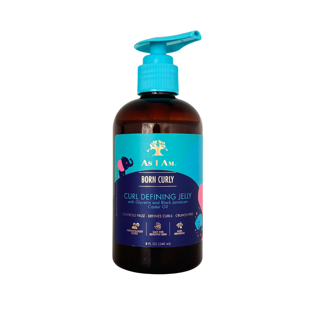 As I Am Born Curly Jelly (1) As I Am - Born Curly fürtdefiniáló hajzselé gyerekeknek 240 ml