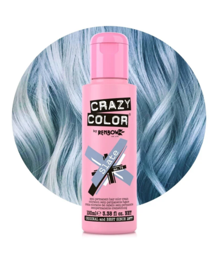 Crazy Color Slate szemipermanens hajfesték 100 ml