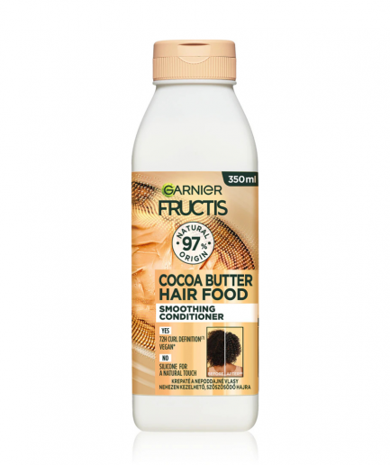 Garnier Fructis Cocoa Butter Hair Food balzsam szöszösödő hajra 350 ml