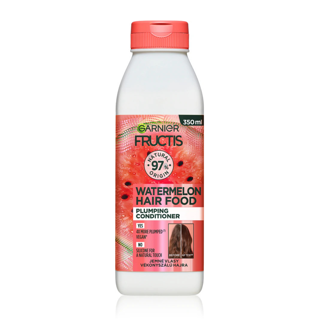 Garnier Fructis Watermelon Hair Food volumennövelő balzsam 350 ml Garnier Fructis Watermelon Hair Food volumennövelő balzsam 350 ml