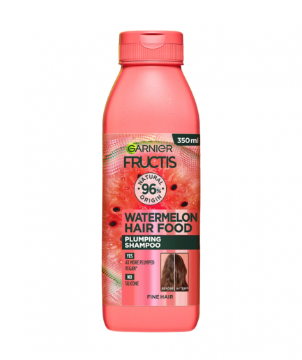 Garnier Fructis - Watermelon Hair Food volumennövelő sampon 350 ml