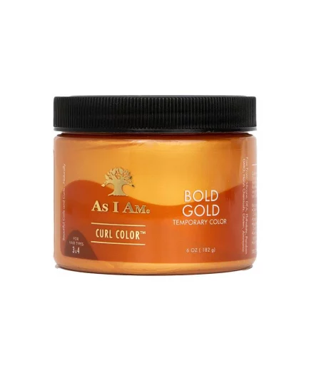 As I Am - Curl Color Bold Gold kimosható hajszínező zselé 182 g