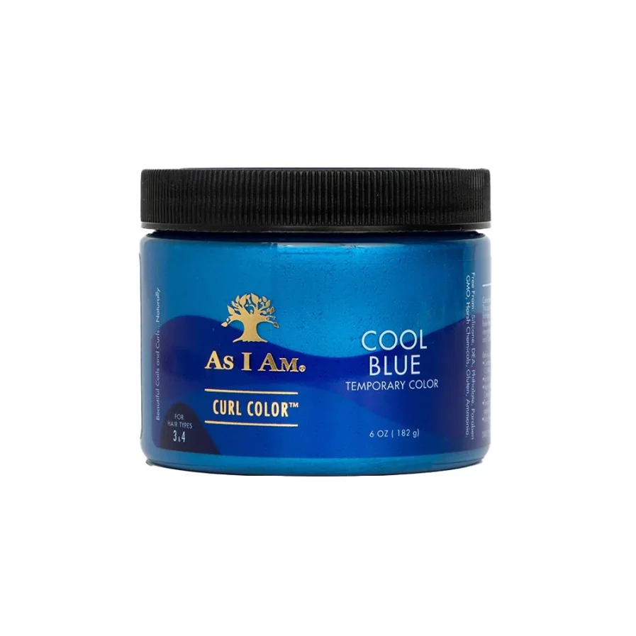 As I Am - Curl Color Cool Blue kimosható hajszínező zselé 182 g