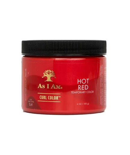 As I Am - Curl Color Hot Red kimosható hajszínező zselé 182 g