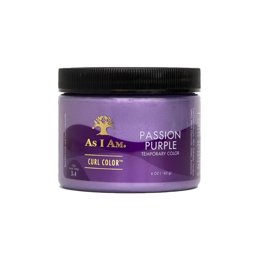 As I Am - Curl Color Passion Purple kimosható hajszínező zselé 182 g
