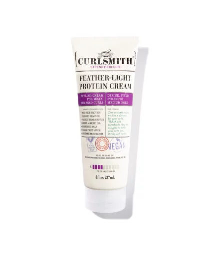 Curlsmith Strength Recipe - Feather-Light Protein Cream, fürtformázó krém 237 ml