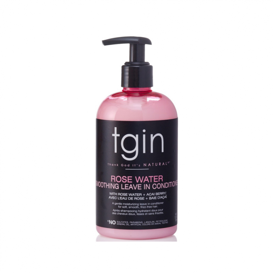 TGIN - Rose Water nyugtató öblítés nélküli balzsam 384 ml