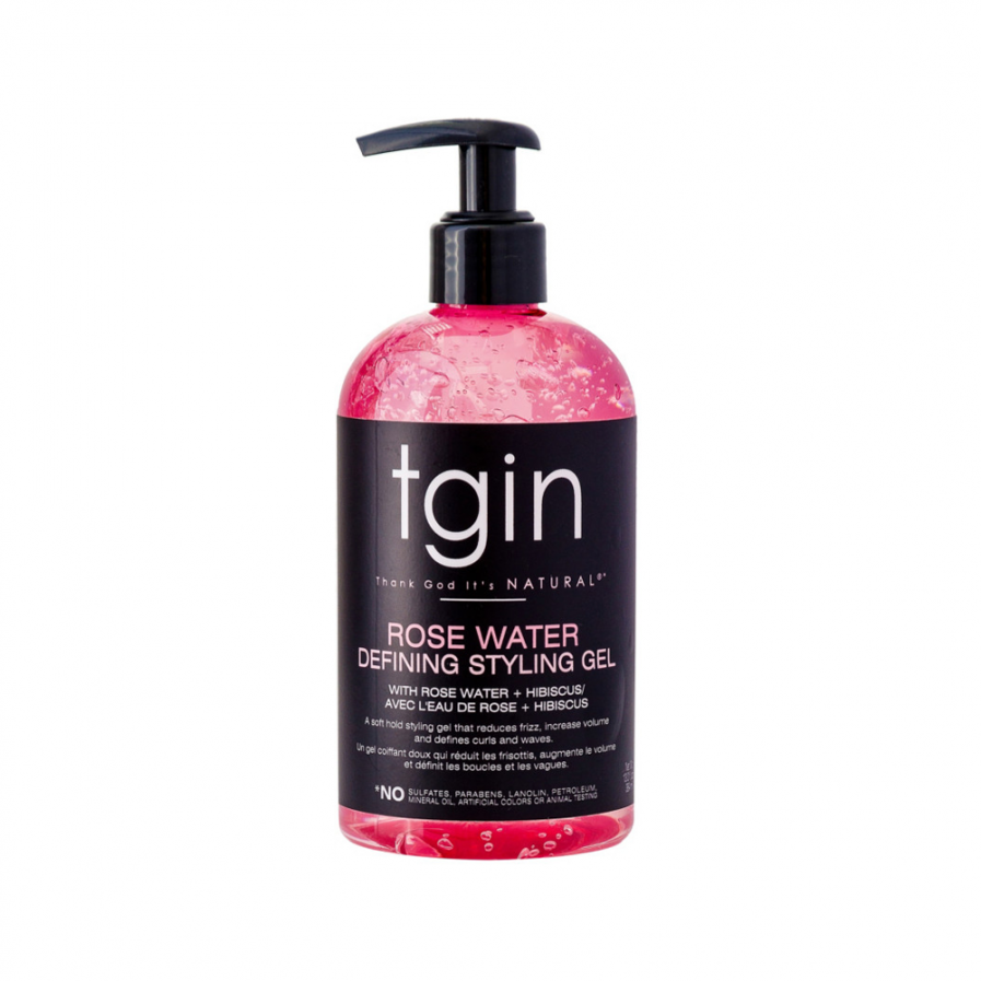 TGIN - Rose Water hajgél a fürtök definiálására 384 ml