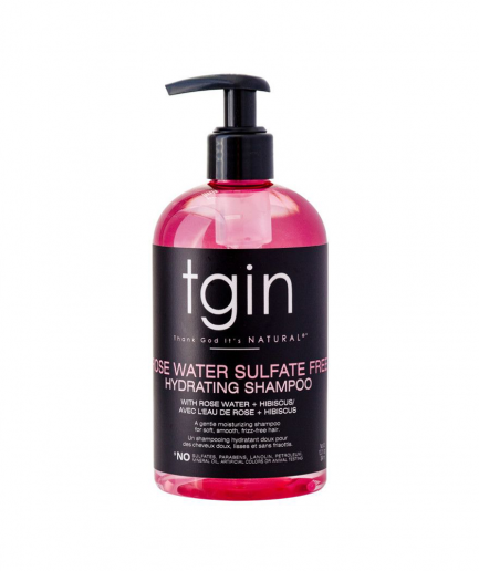 TGIN - Rose Water hidratáló szulfátmentes sampon 384 ml