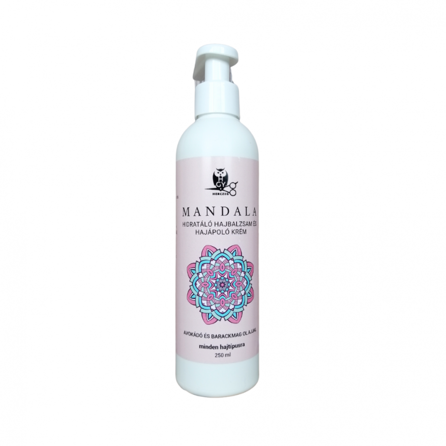 Herczeg - Mandala hamvasító hidratáló balzsam és hajápoló krém 250 ml