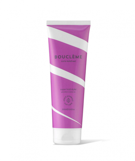 Bouclème - Super Hold Styler, erős rögzítésű hajzselé göndör hajra 250 ml