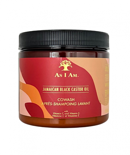 As I Am Jamaican Black Castor Oil CoWash, javító hajmosó balzsam 454 g