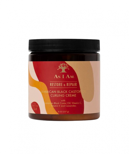 As I Am Jamaican Black Castor Curling Cream, fürtaktiváló krém 227 ml