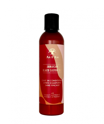As I Am Jamaican Black Castor Oil Leave In Conditioner, javító öblítés nélküli balzsam 237 ml