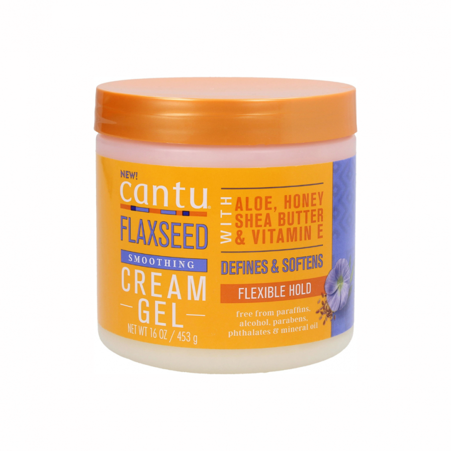 Cantu Flaxseed – Smoothing Cream Gel, krém-zselé a fürtök simítására 453 g