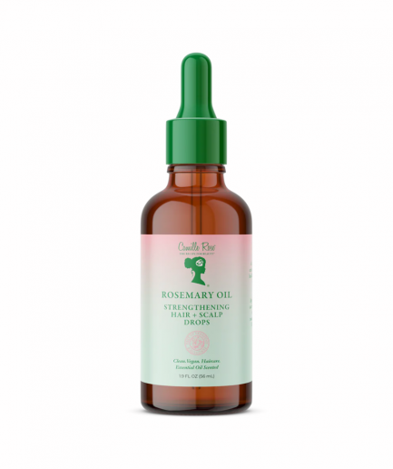 Camille Rose - Rosemary Oil Strengthening Hair & Scalp Drops, erősítő olaj hajra és fejbőrre rozmaring olajjal 56 ml