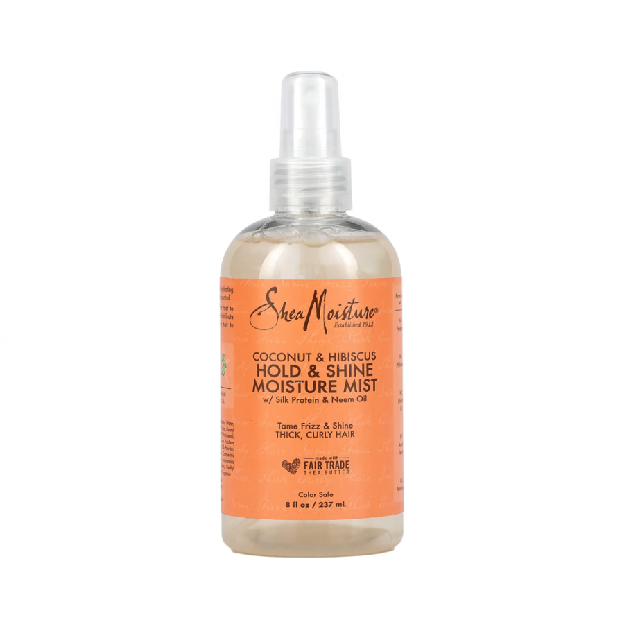 Shea Moisture – Hold & Shine Moisture Mist fixáló spray 237 ml