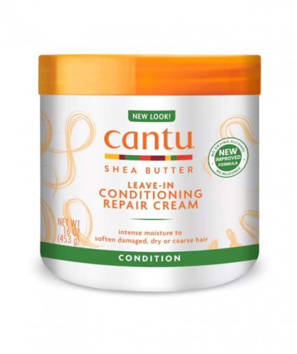 Cantu Shea Butter - Leave-in Conditioning Repair Cream, öblítés nélküli javító krém 453 g