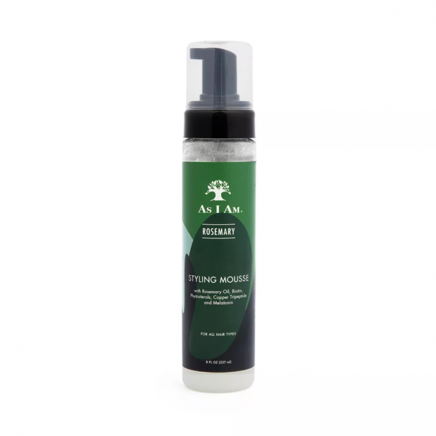 As I Am – Rosemary Styling Mousse, göndör hajformázó hab 237 ml