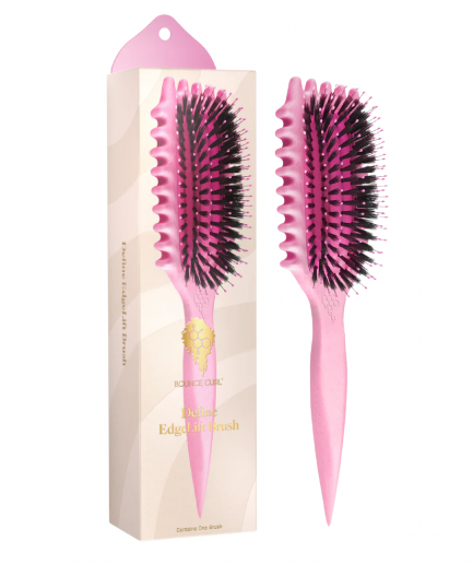 Bounce Curl - Define EdgeLiftBrush Pink, definiáló hajkefe