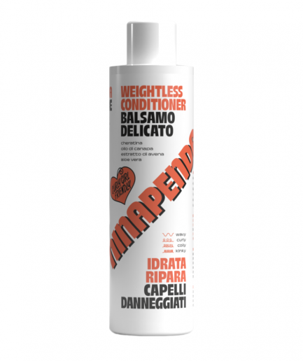 Ninapenda Weightless Conditioner, regeneráló és hidratáló balzsam göndör hajra 250 ml