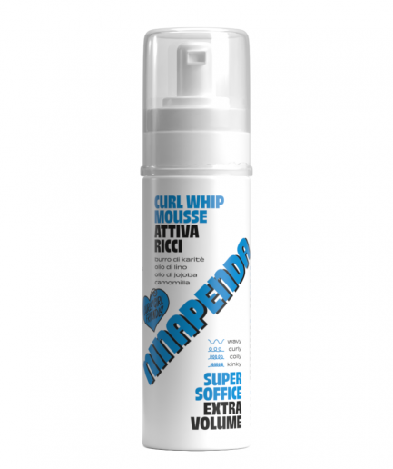 Ninapenda Curl Whip Mousse, aktiváló és dúsító hab göndör hajra 150 ml