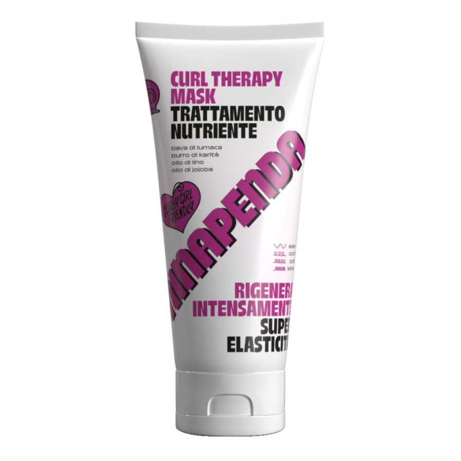 Ninapenda Curl Therapy Mask, Intenzíven hidratáló pakolás göndör hajra 200 ml