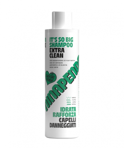Ninapenda It’s So Big Shampoo, mélytisztító sampon göndör hajra 250 ml