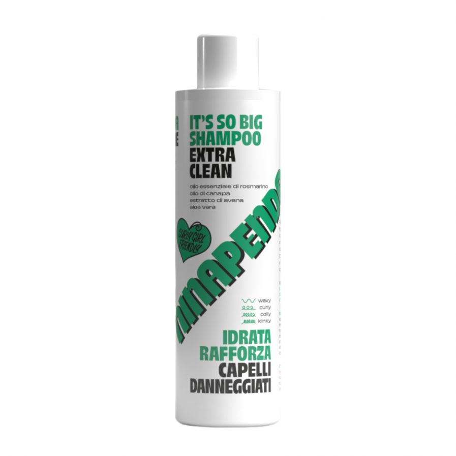 Ninapenda It’s So Big Shampoo, mélytisztító sampon göndör hajra 250 ml